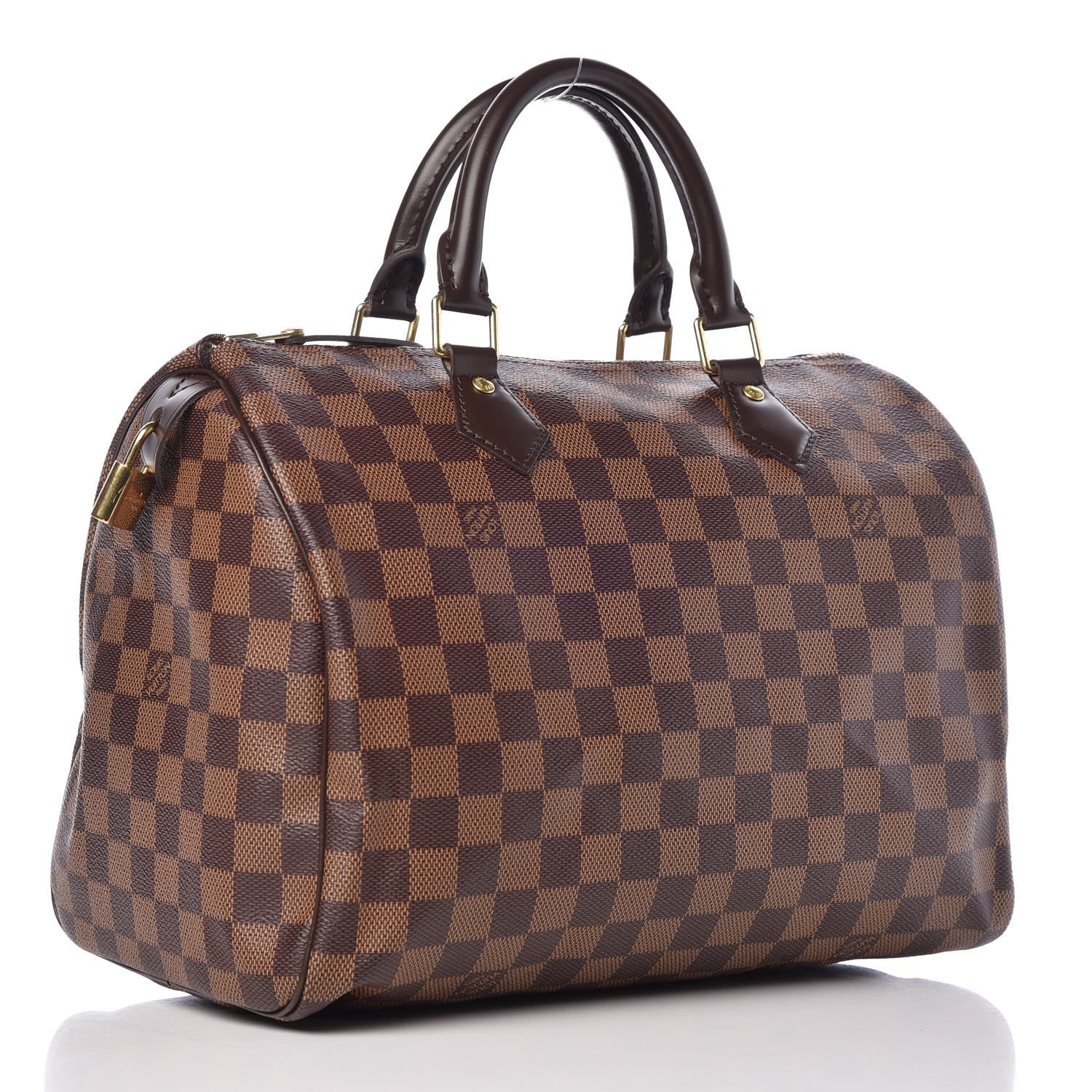 Louis Vuitton Damier Ebene Speedy 30 3 of 9