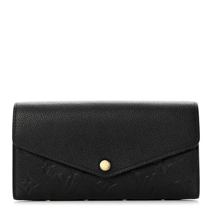 Louis Vuitton Empreinte Sarah Wallet NM Black 1 of 6