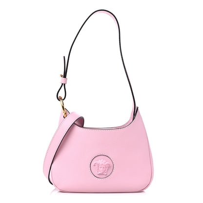 Versace Calfskin Small La Medusa Hobo Crossbody Pink 1 of 12