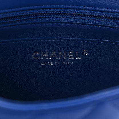 Chanel Lambskin Quilted Mini Rectangular Flap Royal Blue 5 of 8