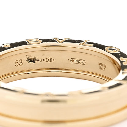 Bulgari 18K Yellow Gold B.Zero1 One-Band Ring 53 6.5 4 of 5