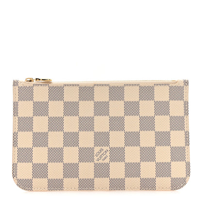 Louis Vuitton Damier Azur Neverfull PM Pochette 1 of 8