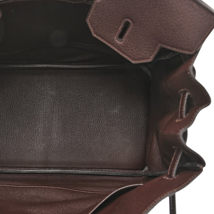 Hermes Fjord HAC Birkin 36 Chocolate 5 of 20