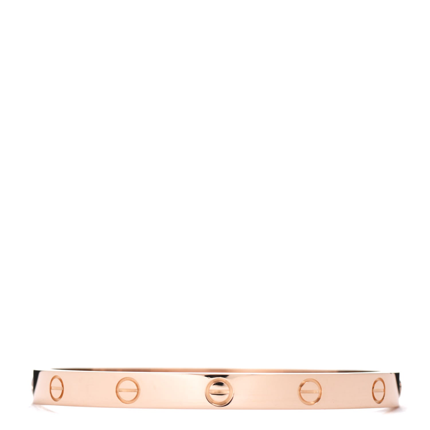Cartier 18K Pink Gold LOVE Bracelet 18 3 of 5