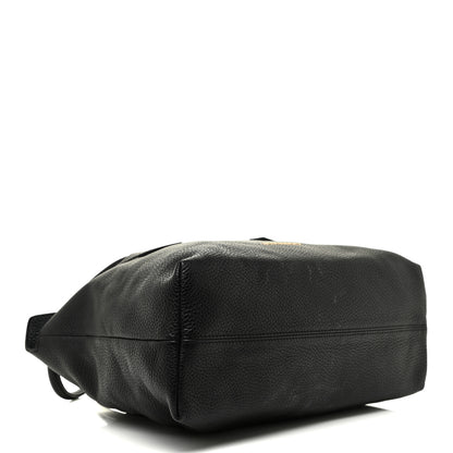Burberry London Grainy Calfskin Medium Baynard Tote Black 4 of 19