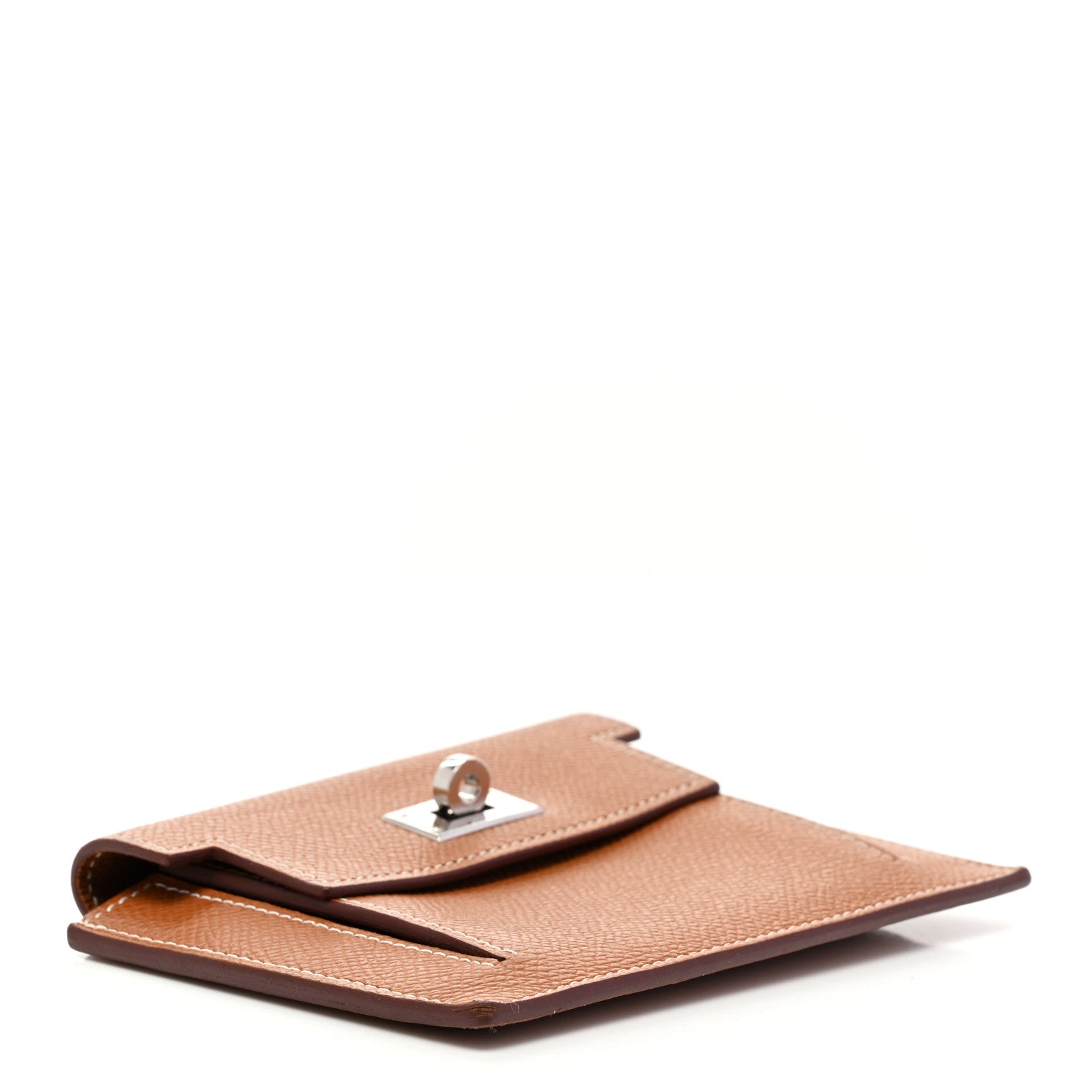 Hermes Epsom Kelly Pocket Compact Wallet Gold 4 of 8