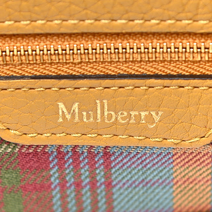 Mulberry Heavy Grain Calfskin Small Belted Bayswater Tote Deep Amber 14 of 14