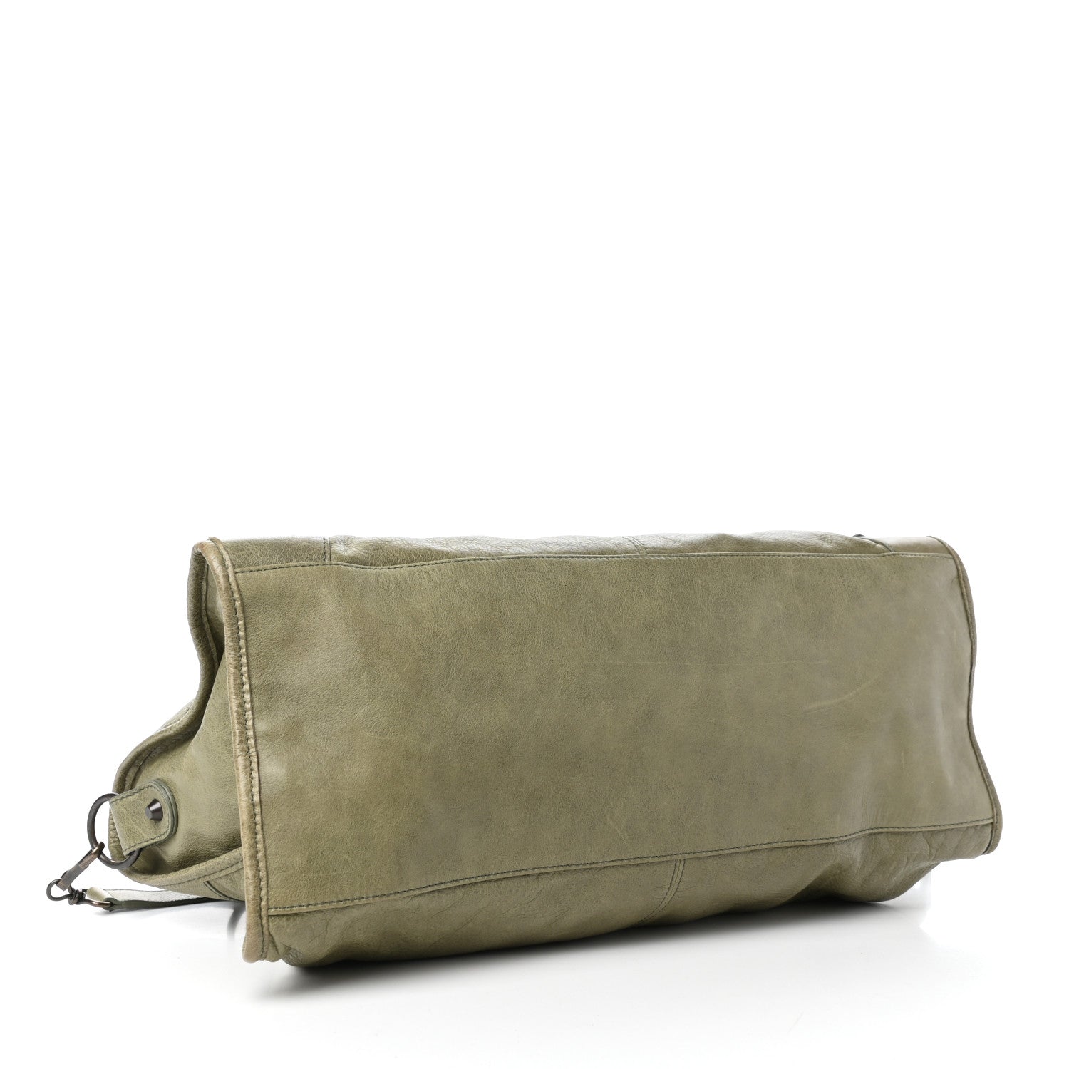 Balenciaga Agneau Classic Hardware Part Time Vert Militaire 3 of 9