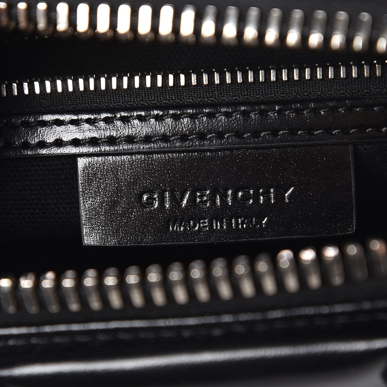 Givenchy Shiny Lord Calfskin Mini Antigona Black 7 of 8