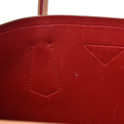 Prada Saffiano Cuir Large Double Bag Caramel Fuoco 12 of 12