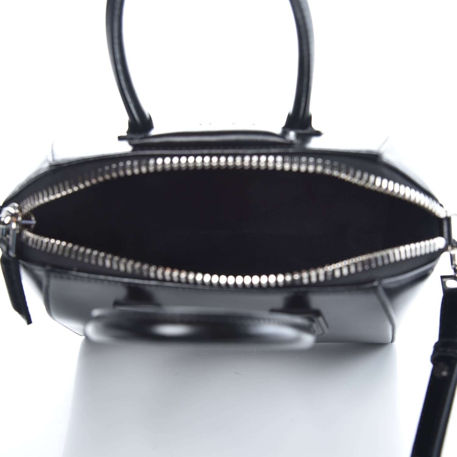 Givenchy Shiny Lord Calfskin Mini Antigona Black 5 of 11