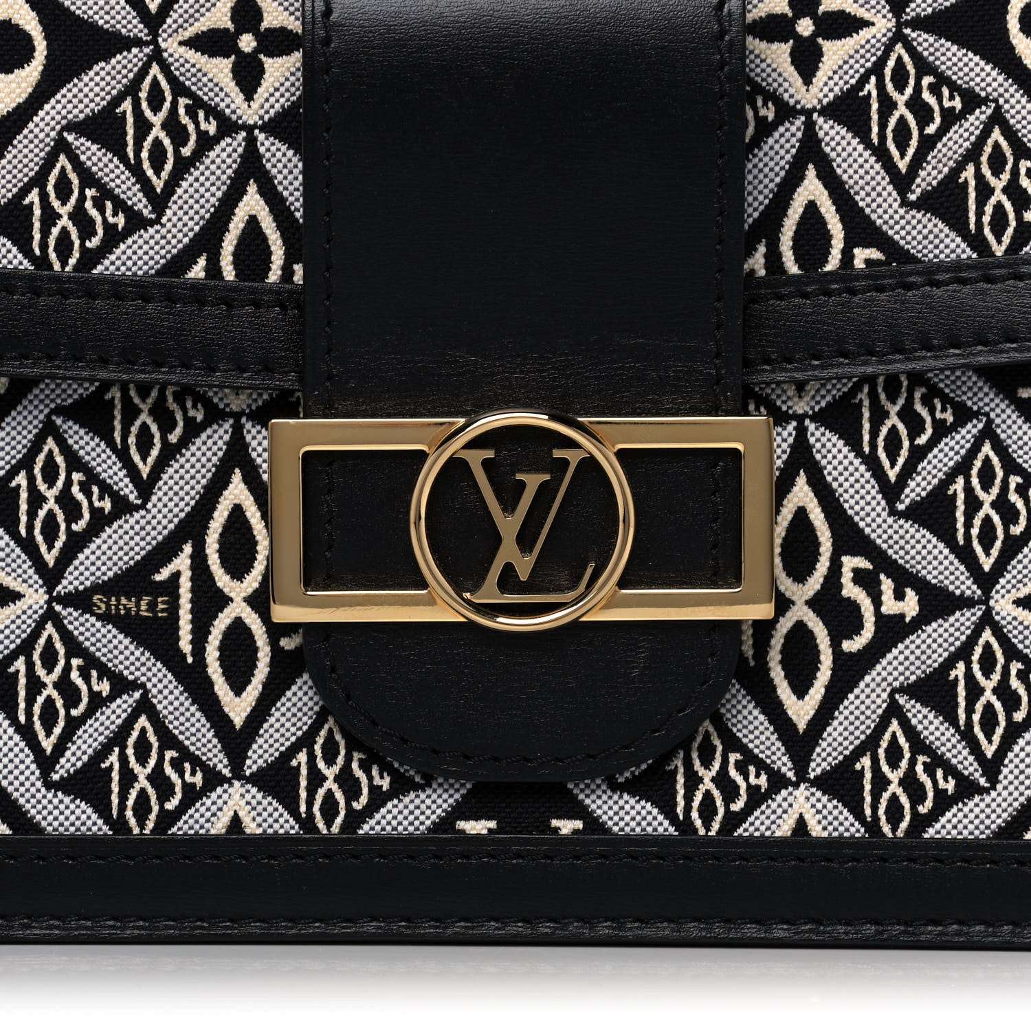 Louis Vuitton Jacquard Since 1854 Dauphine MM Grey 12 of 13
