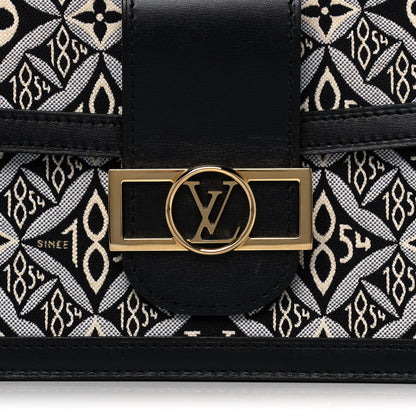 Louis Vuitton Jacquard Since 1854 Dauphine MM Grey 12 of 13