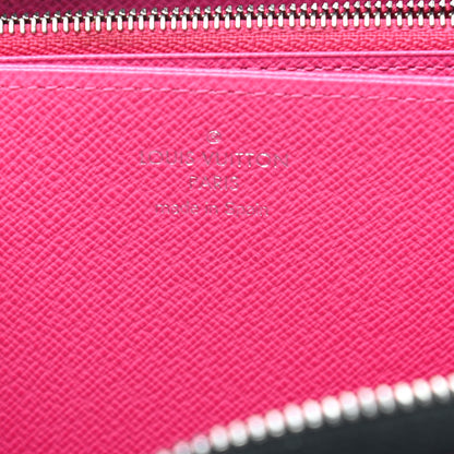 Louis Vuitton Epi Zippy Wallet Black Hot Pink 12 of 16