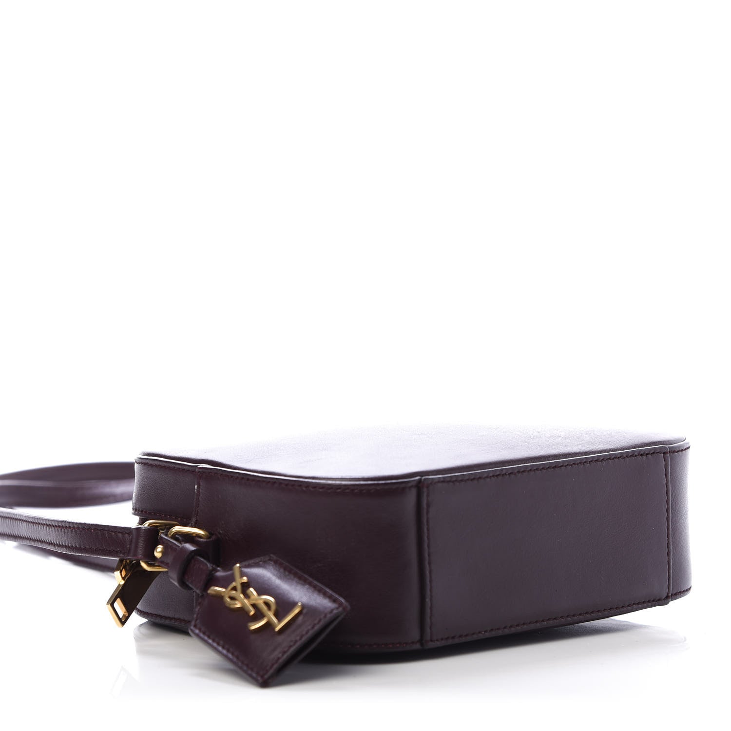 Saint Laurent Calfskin Small Classic Monogram Camera Bag Bordeaux 4 of 11
