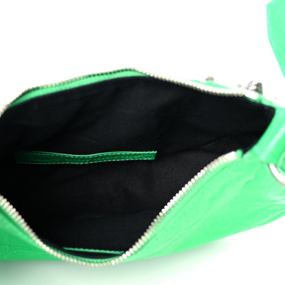 Balenciaga Agneau Arena Le Cagole Shoulder Bag XS Vivid Green 5 of 9