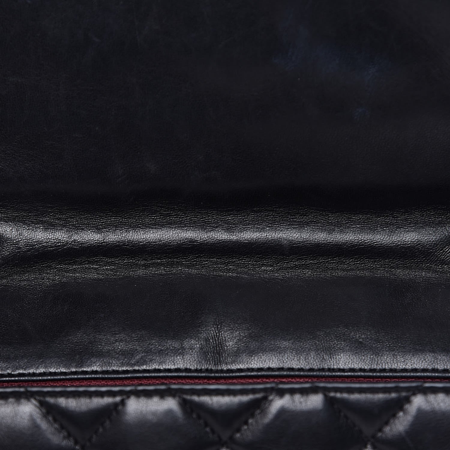 Chanel Lambskin Quilted Jumbo Single Flap Black 11 of 24