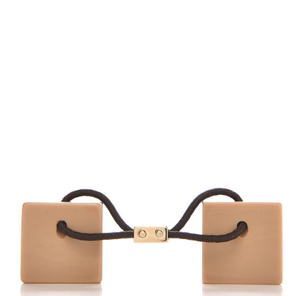Louis Vuitton Resin Monogram Hair Cubes Beige 2 of 3