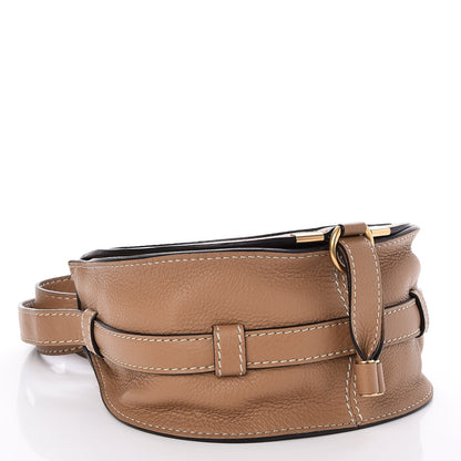 Chloe Calfskin Mini Marcie Round Crossbody Bag Nut 4 of 8