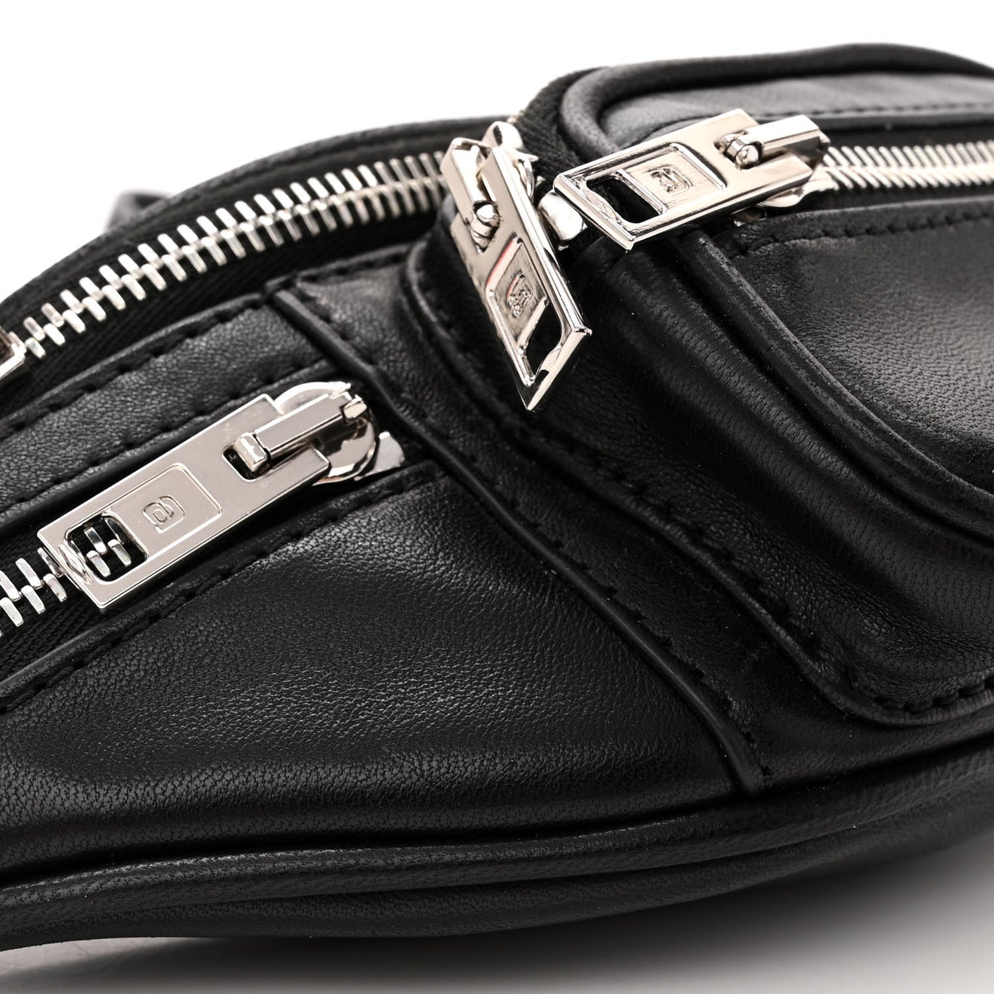 Lambskin Mini Attica Belt Bag Black