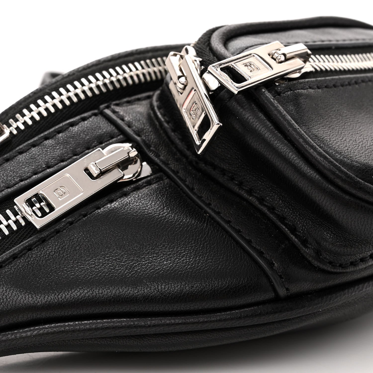 Alexander Wang Lambskin Mini Attica Belt Bag Black 8 of 9