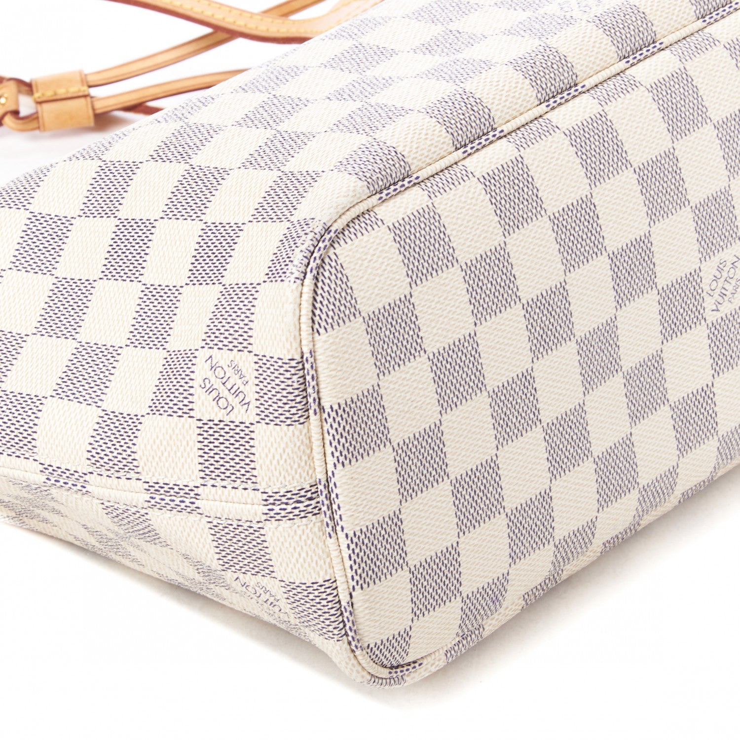 Louis Vuitton Damier Azur Neverfull PM 6 of 10