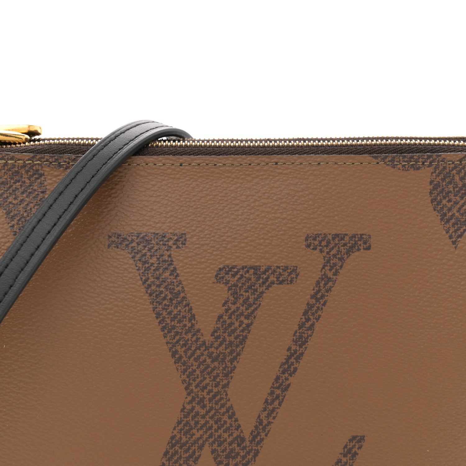 Louis Vuitton Reverse Monogram Giant Double Zip Pochette 8 of 11