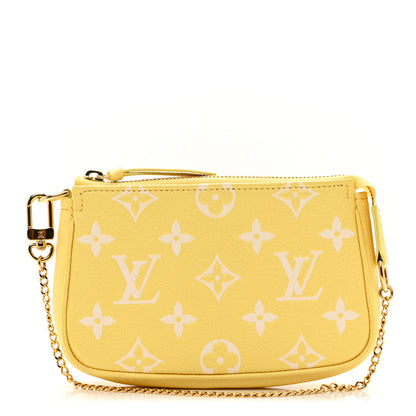 Louis Vuitton Empreinte Monogram Mini Pochette Accessories Lemon Curd Yellow 1 of 7
