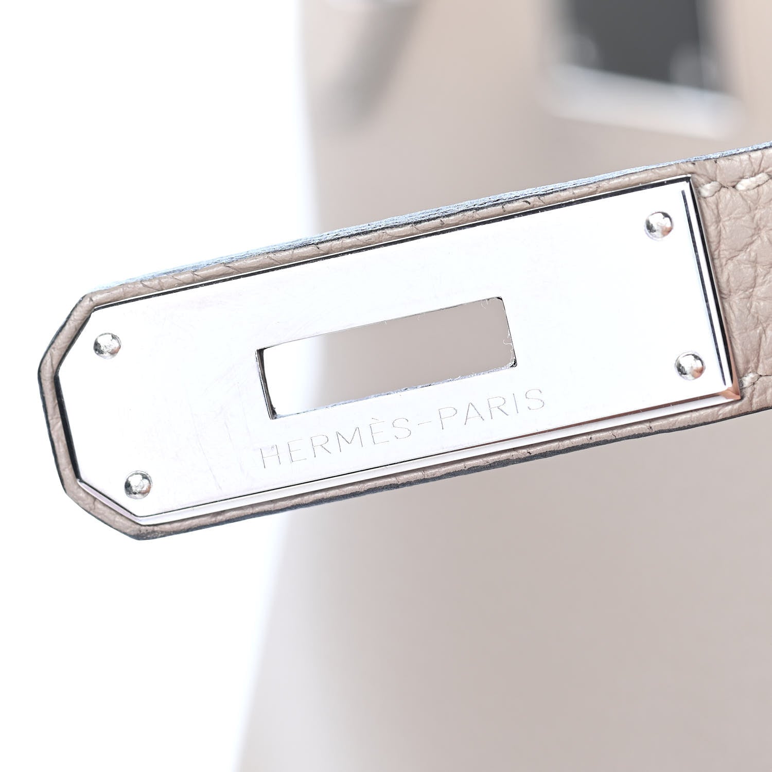Hermes Taurillon Clemence Birkin 35 Gris Tourterelle 27 of 33