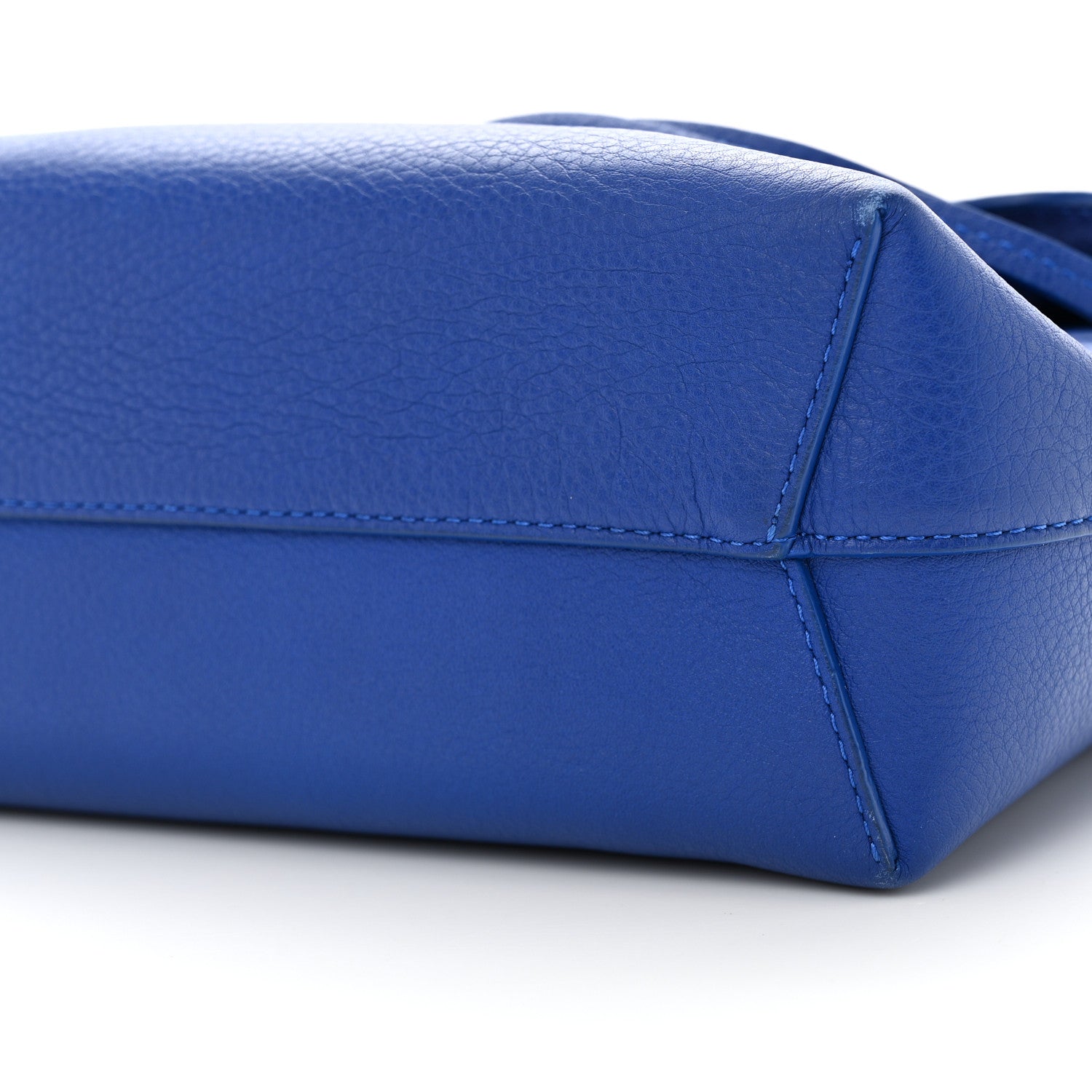 Mansur Gavriel Tumbled Calfskin Lady Bag Royal 9 of 10