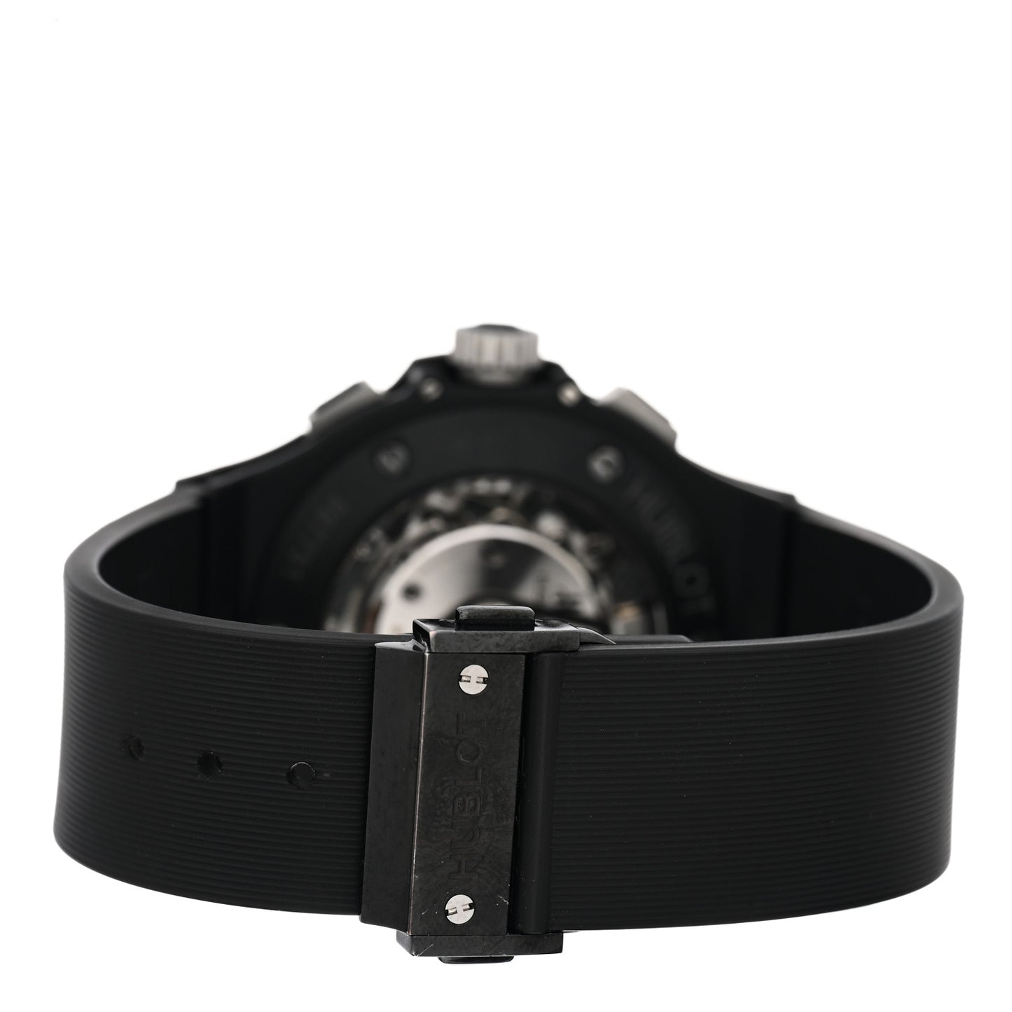 Ceramic Tungsten Rubber 44mm Big Bang Ice Bang Chronograph Automatic Watch Black 301.CK.1140.RX