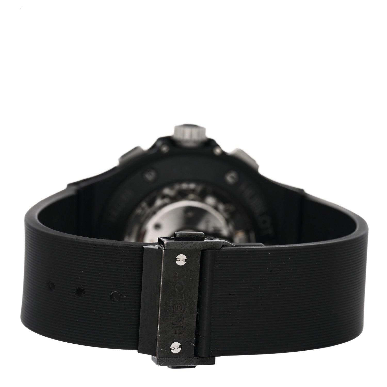 Hublot Ceramic Tungsten Rubber 44mm Big Bang Ice Bang Chronograph Automatic Watch Black 301.CK.1140.RX 3 of 4