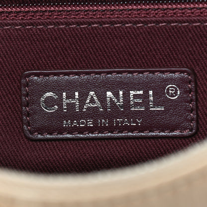 Chanel Glazed Calfskin Quilted Medium Duo Color Flap Brown 6 of 9
