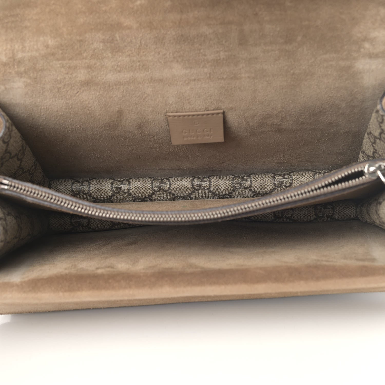 Gucci GG Supreme Monogram Small Dionysus Shoulder Bag Taupe 4 of 7