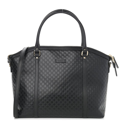 Gucci Soft Microguccissima Dome Satchel Black 1 of 13