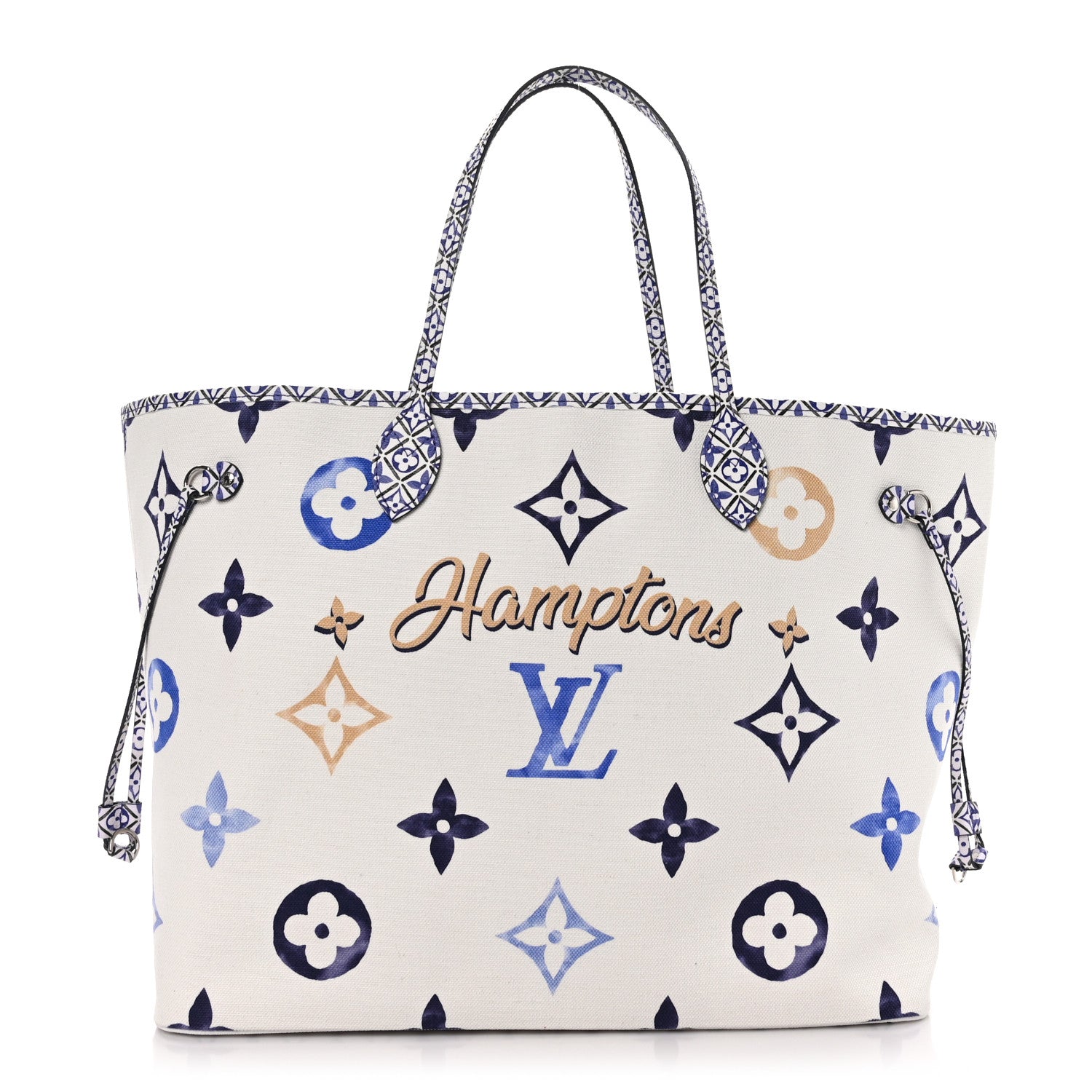 Louis Vuitton Monogram Canvas By The Pool Hamptons 2.0 Neverfull GM Blue 1 of 13