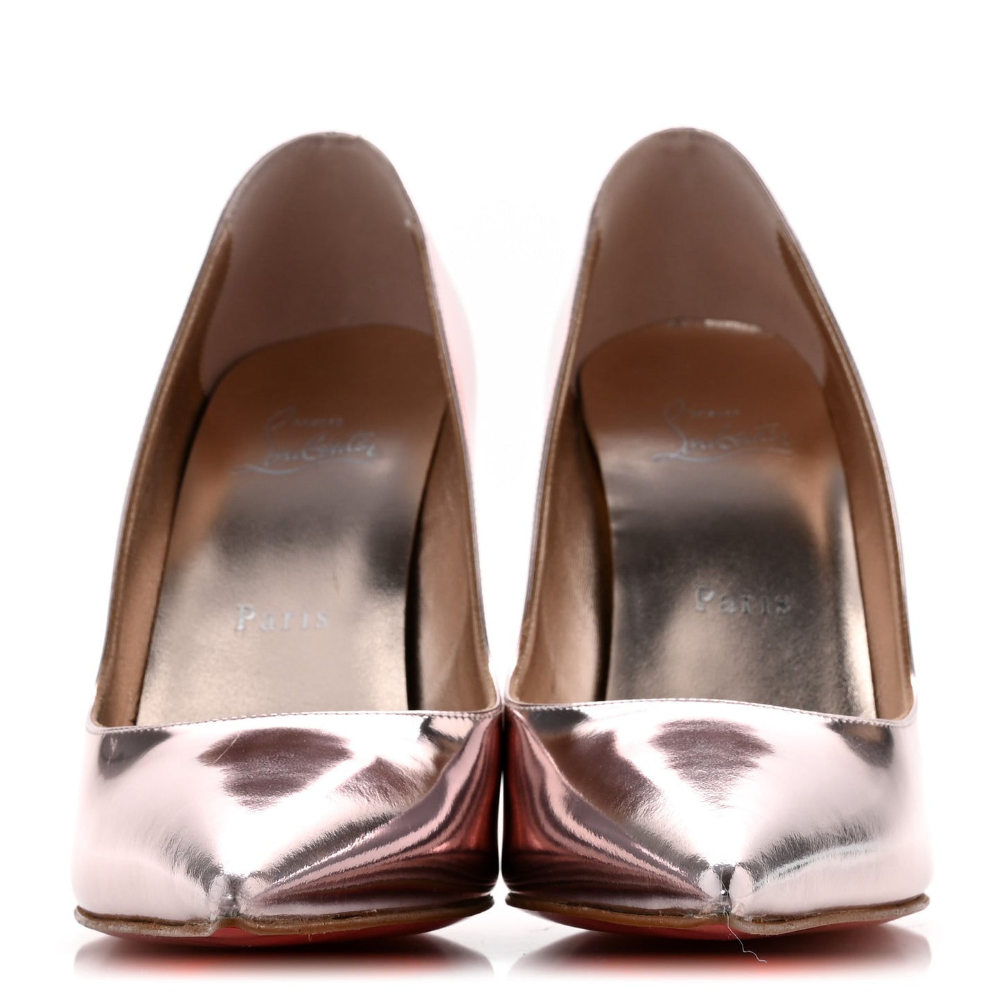 Mirror Patent Miss Z 100 Pumps 37.5 Vintage Rose