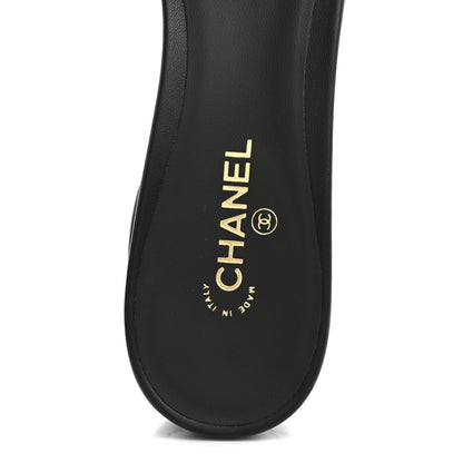 Chanel Lambskin Quilted Mules 40 Black 7 of 10