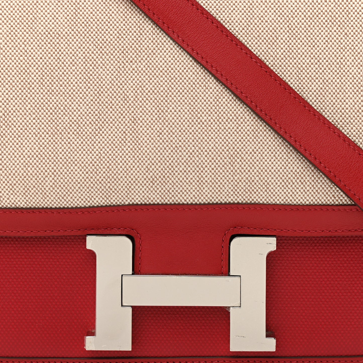 Swift Toile H Berline Constance 24 Rouge Piment Ecru
