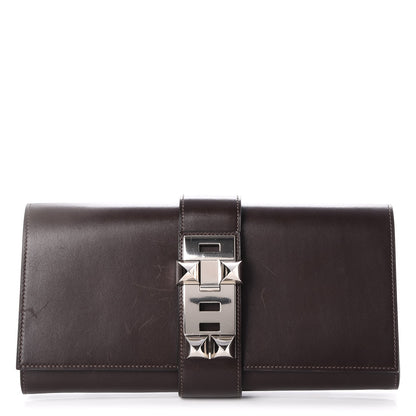 Hermes Box Medor 29 Clutch Chocolate 1 of 15