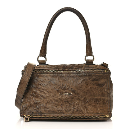 Givenchy Tumbled Sheepskin Medium Pandora Brown 1 of 11