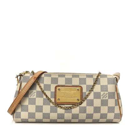 Louis Vuitton Damier Azur Eva Clutch 1 of 10
