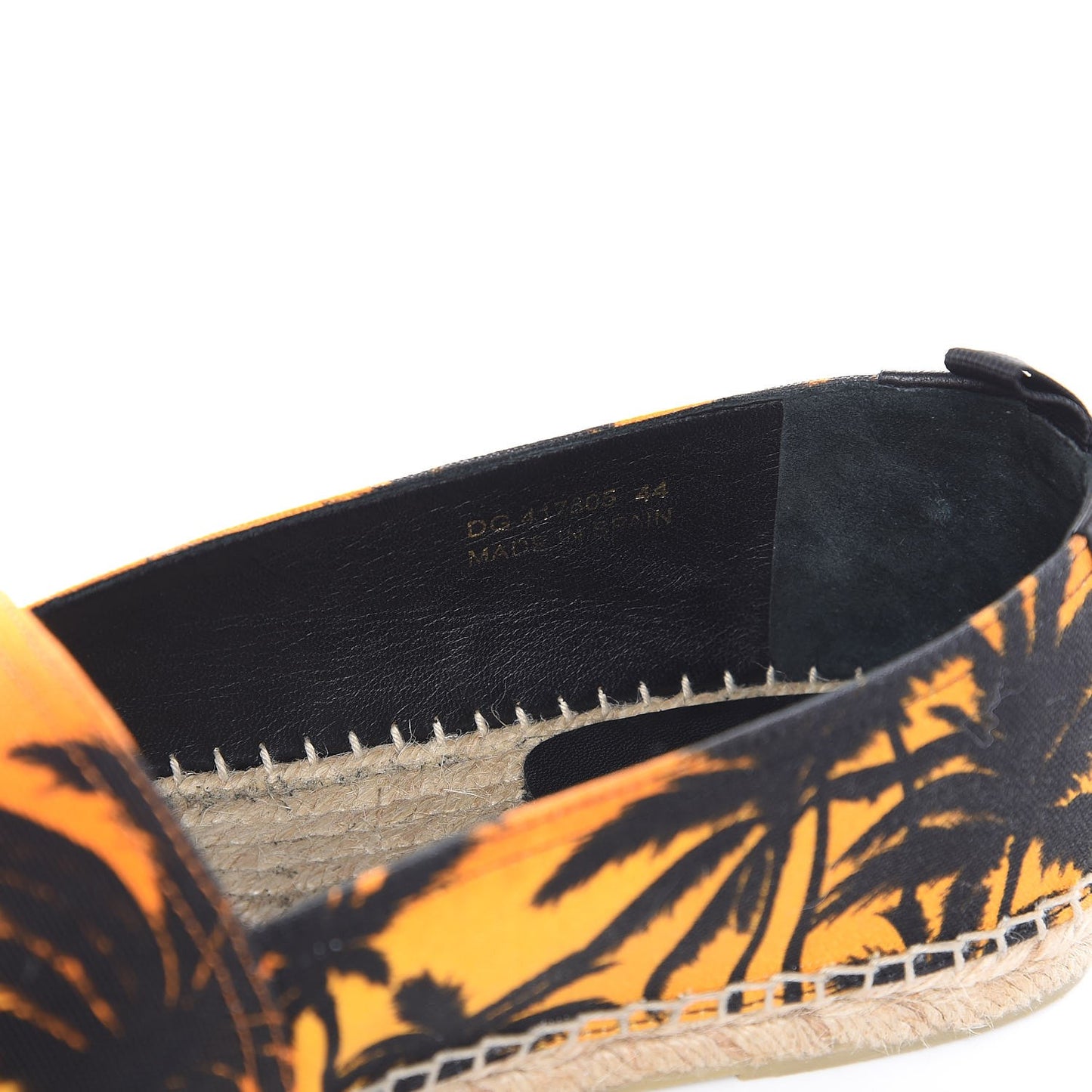 Mens Canvas Palm Trees at Sunset Espadrilles 44 Multicolor