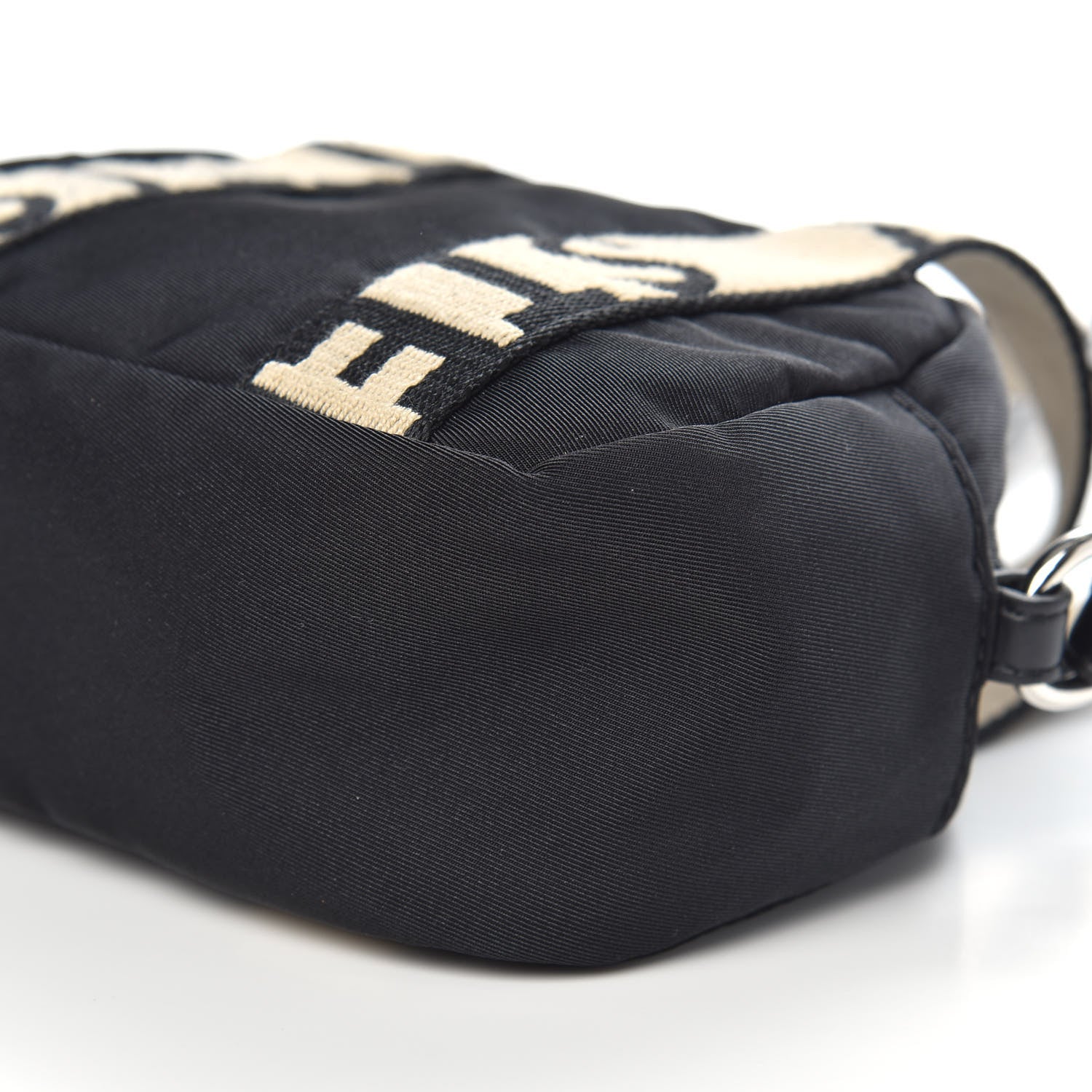 Stella McCartney Eco Nylon Mini Boston Crossbody Bag Black 8 of 9