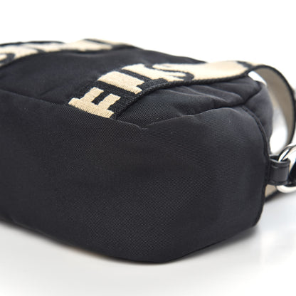 Stella McCartney Eco Nylon Mini Boston Crossbody Bag Black 8 of 9
