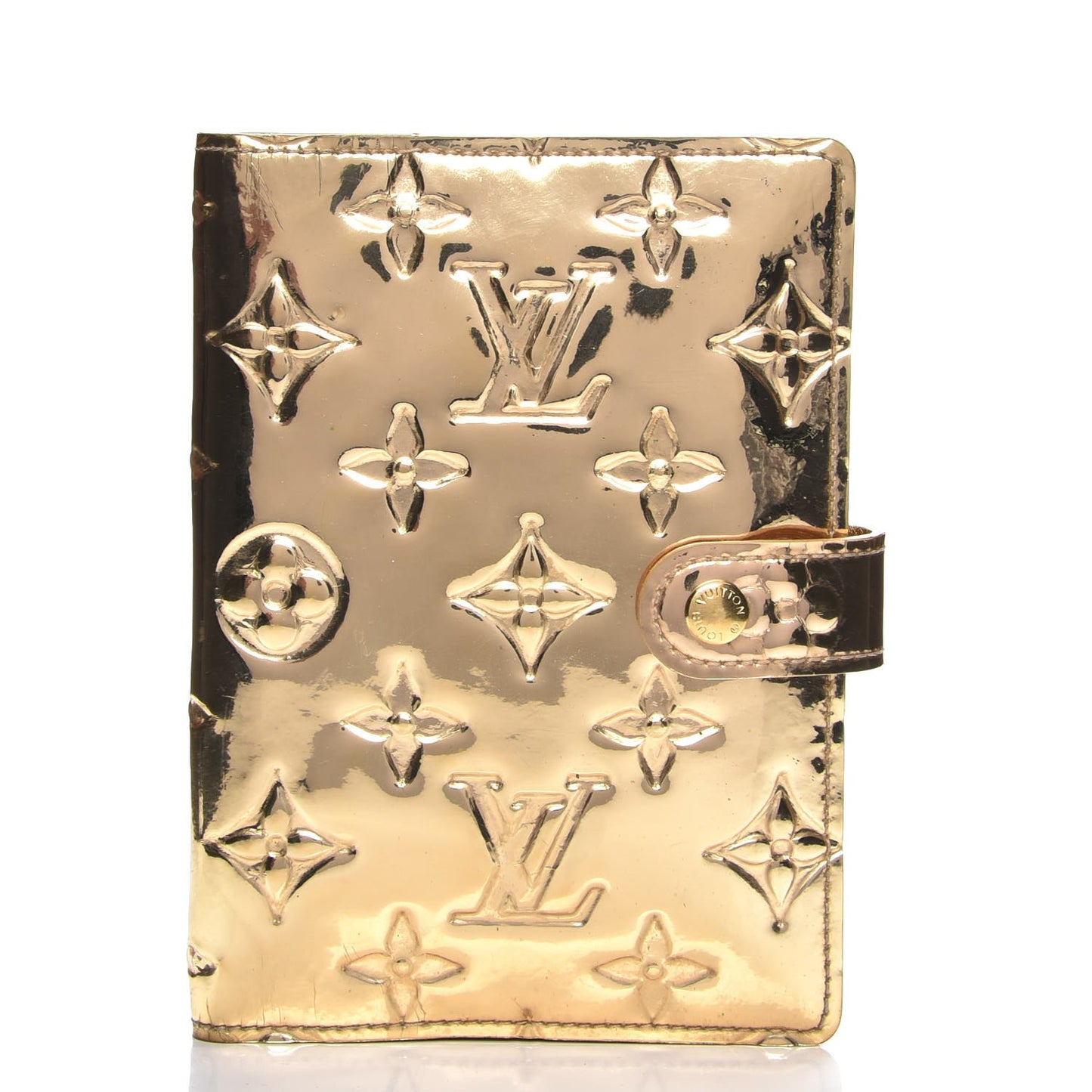 Monogram Miroir Small Ring Agenda Gold
