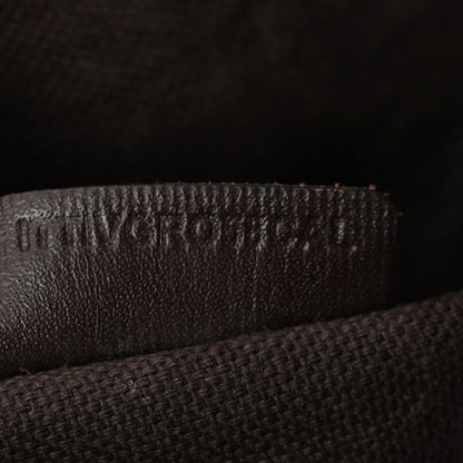 Burberry Haymarket Check Small Onslow Tote Chocolate 7 of 14