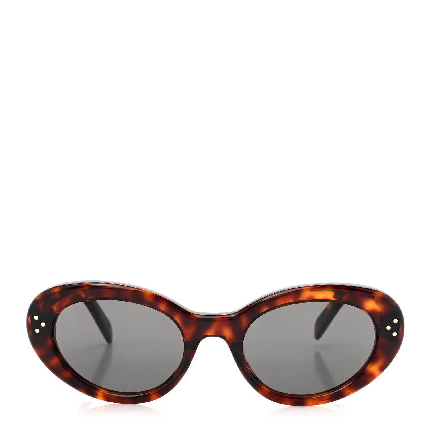 Celine Acetate Cat Eye Sunglasses CL401931 Tortoise 2 of 7