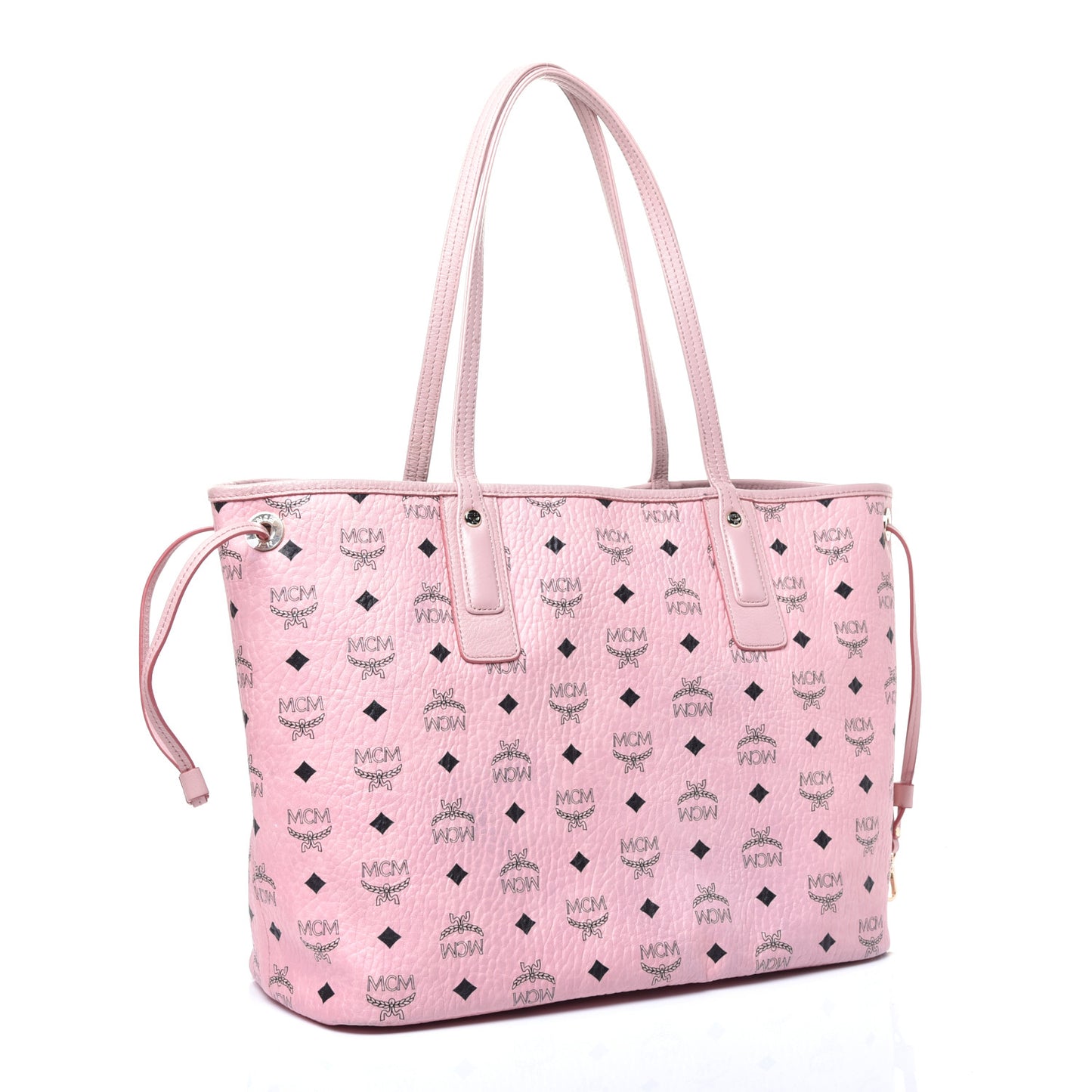 Visetos Medium Liz Reversible Shopper Tote Soft Pink
