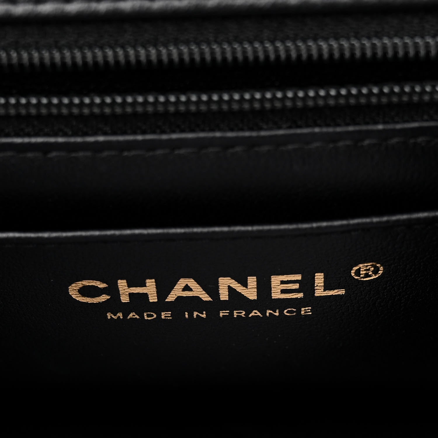 Chanel Lambskin Quilted Mini Top Handle Rectangular Flap Black 7 of 12